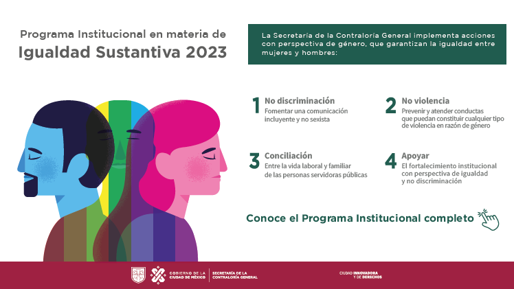 Programa Institucional en materia de Igualdad Sustantiva 2023